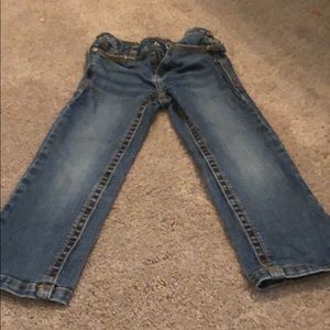 Girls 3T Silver Jeans